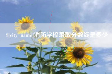 涉县消防学校录取分数线是多少