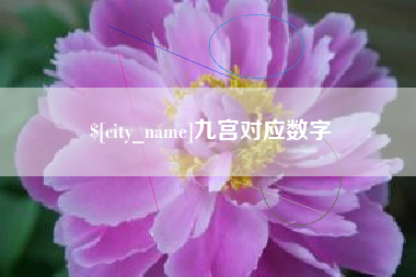 涉县九宫对应数字