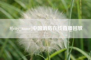 涉县中国消防在线直播回放