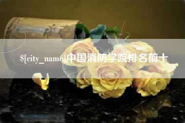 涉县中国消防学院排名前十