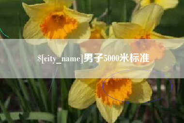 涉县男子5000米标准