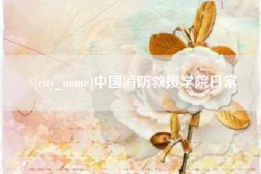 涉县中国消防救援学院日常
