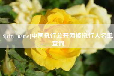 涉县中国执行公开网被执行人名单查询