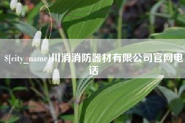 涉县川消消防器材有限公司官网电话