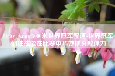 涉县5000米世界冠军配速-世界冠军们往往能在比赛中巧妙地分配体力
