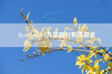 涉县九宫图分割线图片