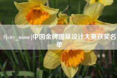 涉县中国金牌图案设计大赛获奖名单