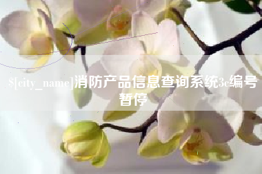 涉县消防产品信息查询系统3c编号暂停