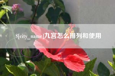 涉县九宫怎么排列和使用
